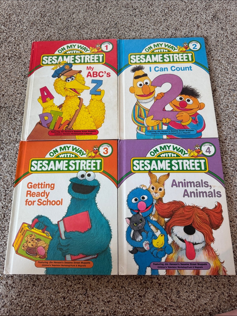 Sesame Street "On My Way" Board Book Vintage Collection - Picture 6 of 9
